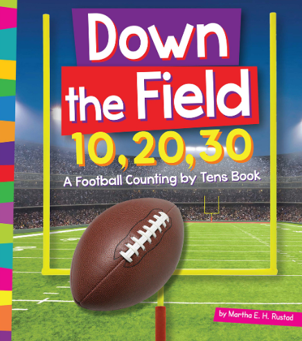 Down the Field is a football counting by 10s eBook found on Fathom Reads.