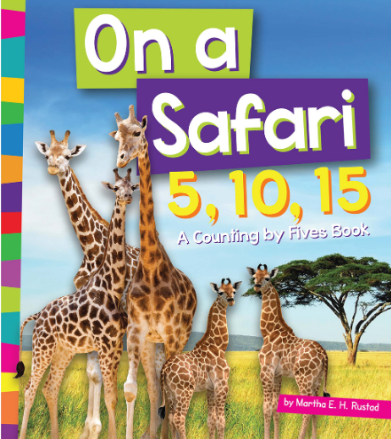 On a Safari is a counting by 5s ebook found on Fathom Reads